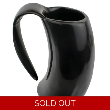 Mug - Ox Horn - Approx 500-600ml